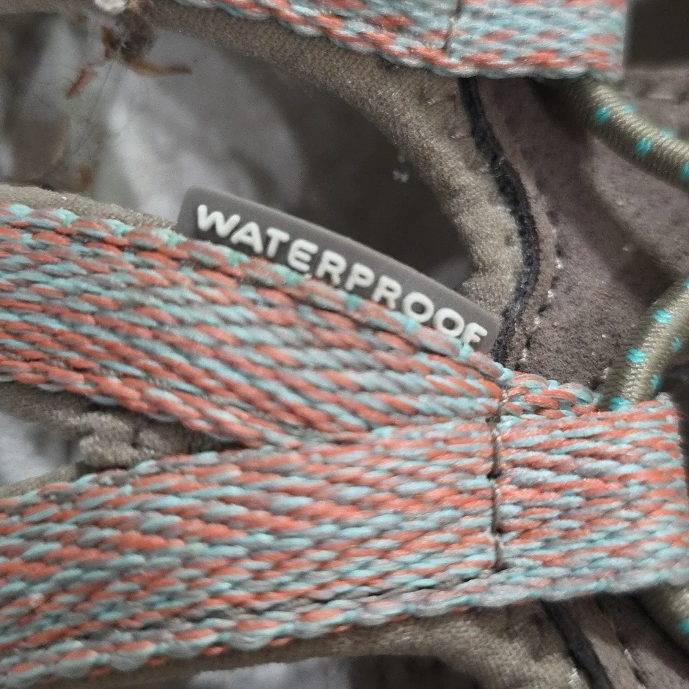 Keen Women's Multi-Color Strappy Sandals Outdoors Waterproof‎ Comfort Sz 7.5 EUC